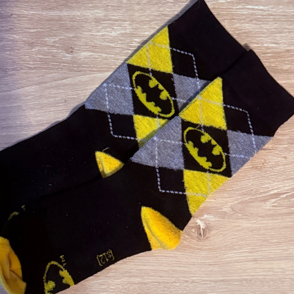 Batman Socks - Picture 2 of 2